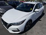 Photo of 2021 White Nissan Sentra