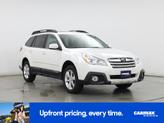 Photo of 2014 White Subaru Outback