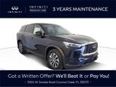 Photo of 2024 Mineral Black INFINITI QX60