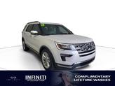 Photo of 2018 White Platinum Clearcoat Metallic Ford Explorer