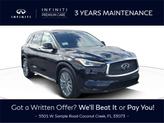 Photo of 2025 Black Obsidian INFINITI QX50