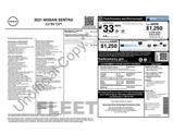 Thumbnail of 2021 Electric Blue Metallic Nissan Sentra