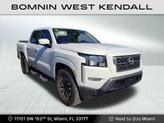 Photo of 2022 Glacier White Nissan Frontier