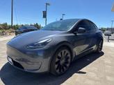 Thumbnail of 2022 Midnight Silver Metallic Tesla Model Y