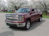 Thumbnail of 2014 Burgundy Chevrolet Silverado 1500