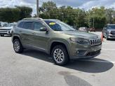 Thumbnail of 2021 Olive Green Pearlcoat Jeep Cherokee