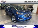 Photo of 2022 Atlas Blue Metallic Ford Edge