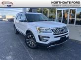 Photo of 2017 White Platinum Tri-Coat Metallic Ford Explorer