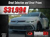 Photo of 2024 Moonstone Gray/Black Roof Volkswagen Golf GTI