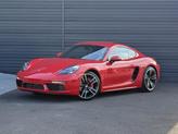 Photo of 2025 Guards Red Porsche 718 Cayman