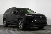 Thumbnail of 2022 Midnight Black Metallic Toyota RAV4 Hybrid