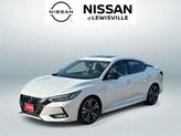 Photo of 2021 Aspen White Tricoat Nissan Sentra