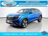 Photo of 2024 Kingfisher Blue Volkswagen Atlas Cross Sport