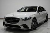 Photo of 2024 MANUFAKTUR Moonlight White Metallic Mercedes-Benz S-Class