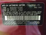 Thumbnail of 2021 Red Mitsubishi Mirage