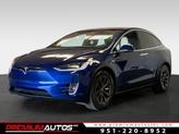 Photo of 2018 blue Tesla Model X