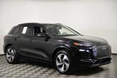 Thumbnail of 2025 Mythos Black Metallic Audi Q6 e-tron