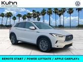 Photo of 2025 Lunar White INFINITI QX50
