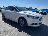 Thumbnail of 2013 White Platinum Clearcoat Metallic Ford Fusion Hybrid