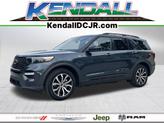 Photo of 2022 Stone Blue Metallic Ford Explorer