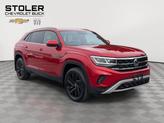 Thumbnail of 2021 Red Metallic Volkswagen Atlas Cross Sport