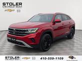 Photo of 2021 Red Metallic Volkswagen Atlas Cross Sport