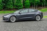 Thumbnail of 2022 Midnight Silver Metallic Tesla Model 3