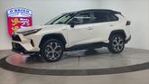 Thumbnail of 2024 Wind Chill Pearl/Midnight Black Metallic Toyota RAV4 Prime