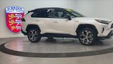 Thumbnail of 2024 Wind Chill Pearl/Midnight Black Metallic Toyota RAV4 Prime