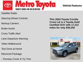 Thumbnail of 2024 Sonic Silver Toyota Corolla Cross