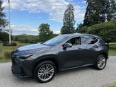 Thumbnail of 2025 Cloudburst Gray Lexus NX 350