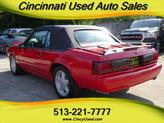 Thumbnail of 1991 Bright Red Ford Mustang