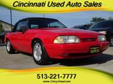 Photo of 1991 Bright Red Ford Mustang