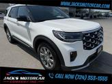 Photo of 2025 Star White Metallic Tri-Coat Ford Explorer