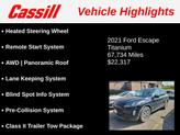 Thumbnail of 2021 AGATE BLACK METALLIC Ford Escape
