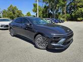 Thumbnail of 2025 Carbon Blue Hyundai SONATA Hybrid