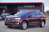 Photo of 2021 Burgundy Velvet Metallic Tinted Clearcoat Ford Edge