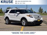 Photo of 2015 White Platinum Metallic Tri-Coat Ford Explorer
