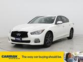 Thumbnail of 2017 White INFINITI Q50