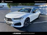 Photo of 2023 Platinum White Acura TLX
