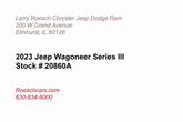 Thumbnail of 2023 Bright White Clearcoat Jeep Wagoneer