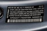 Thumbnail of 2022 Dolomite Silver Metallic Porsche Taycan