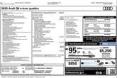 Thumbnail of 2025 Glacier White Metallic Audi Q6 e-tron