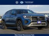 Photo of 2026 mountain lake blue metallic Volkswagen Atlas Cross Sport