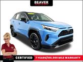 Photo of 2025 Cavalry Blue/Midnight Black Metallic Toyota RAV4 Hybrid