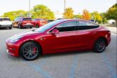 Thumbnail of 2018 Red Multi-Coat Tesla Model 3