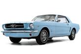 Thumbnail of 1965 Blue Ford Mustang
