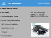Thumbnail of 2017 Deep Black Pearl Volkswagen Tiguan