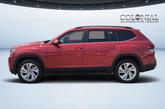Thumbnail of 2022 Aurora Red Metallic Volkswagen Atlas