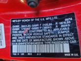 Thumbnail of 2017 Rallye Red Honda Civic